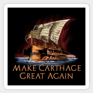 Ancient Carthaginian Trireme - Classical History - Punic War Magnet